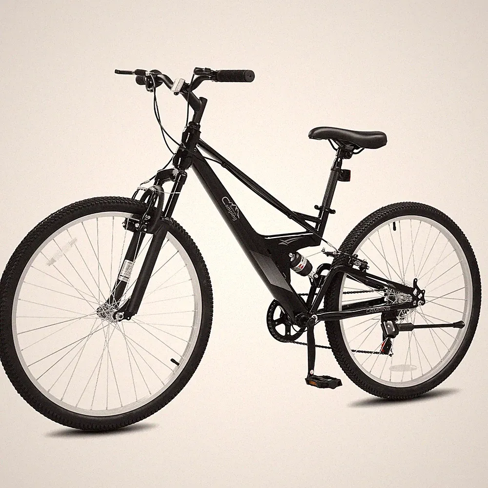 26 inch 7 Speed Mountain Bike for Adult, Dual MTB Men Women Bike Dual V Brake